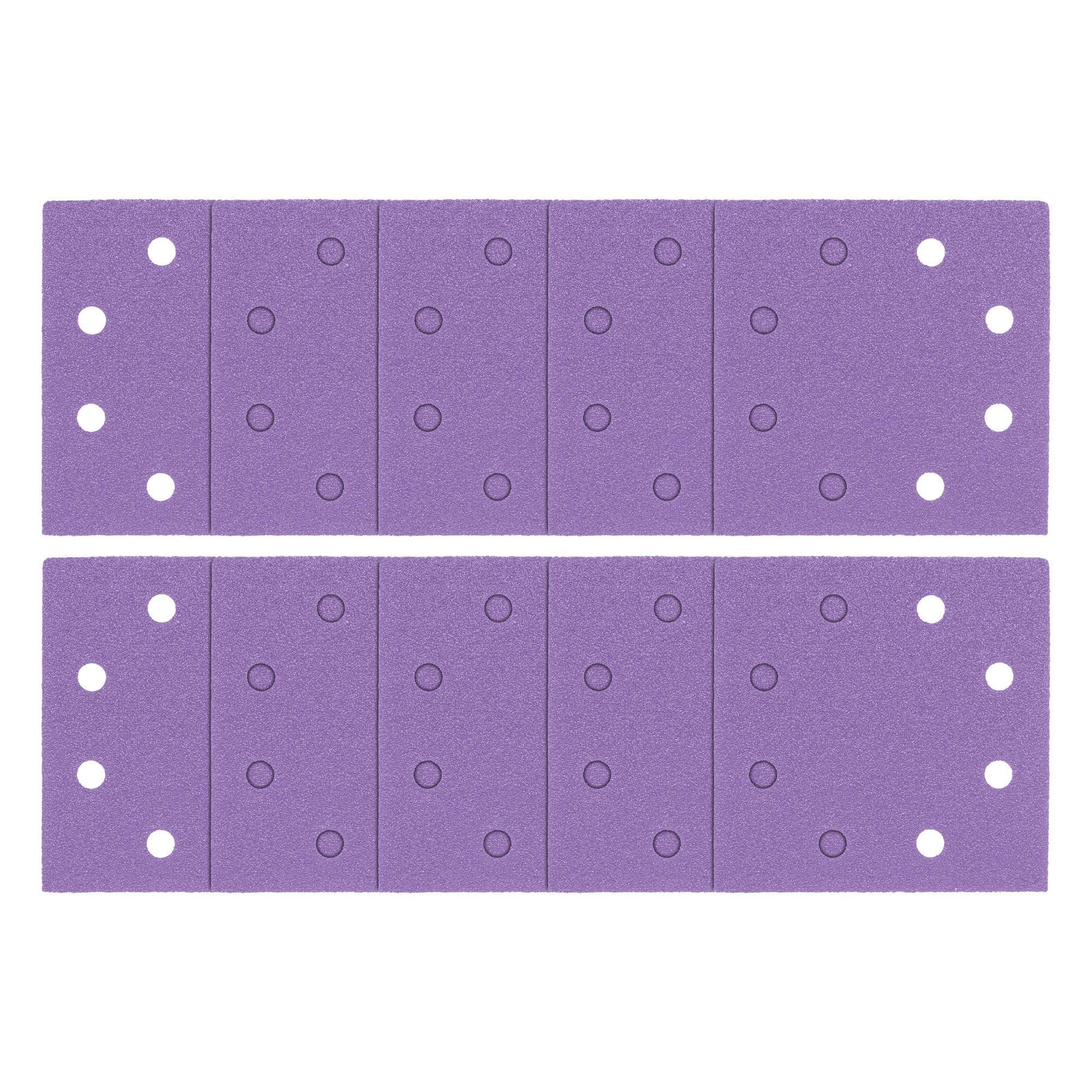 Trend Zirkonium 1/4 Blatt (114 x 110mm) 80 Grit Schleifblätter, AB/QTR/80Z, 10er-Pack