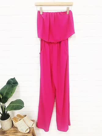 Elle Woods Jumpsuit Pink Clothing, Shoes & Jewelry