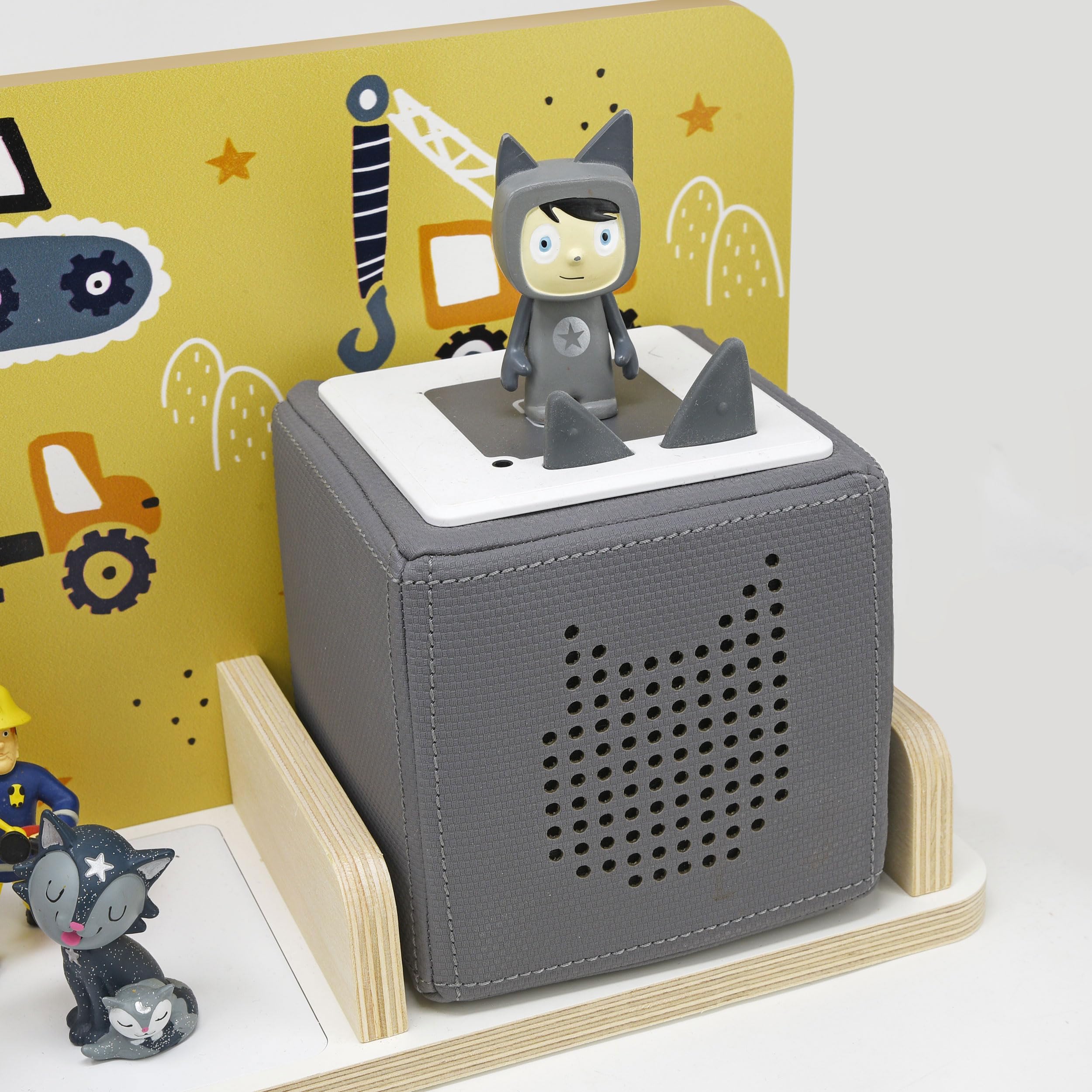 Étagère D'Angle City En Bois Pour Toniebox Et Tonies - Rangement Chambre Enfant