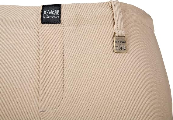 Devon-Aire Women's All-Pro Pull-On Beige Riding Breeches