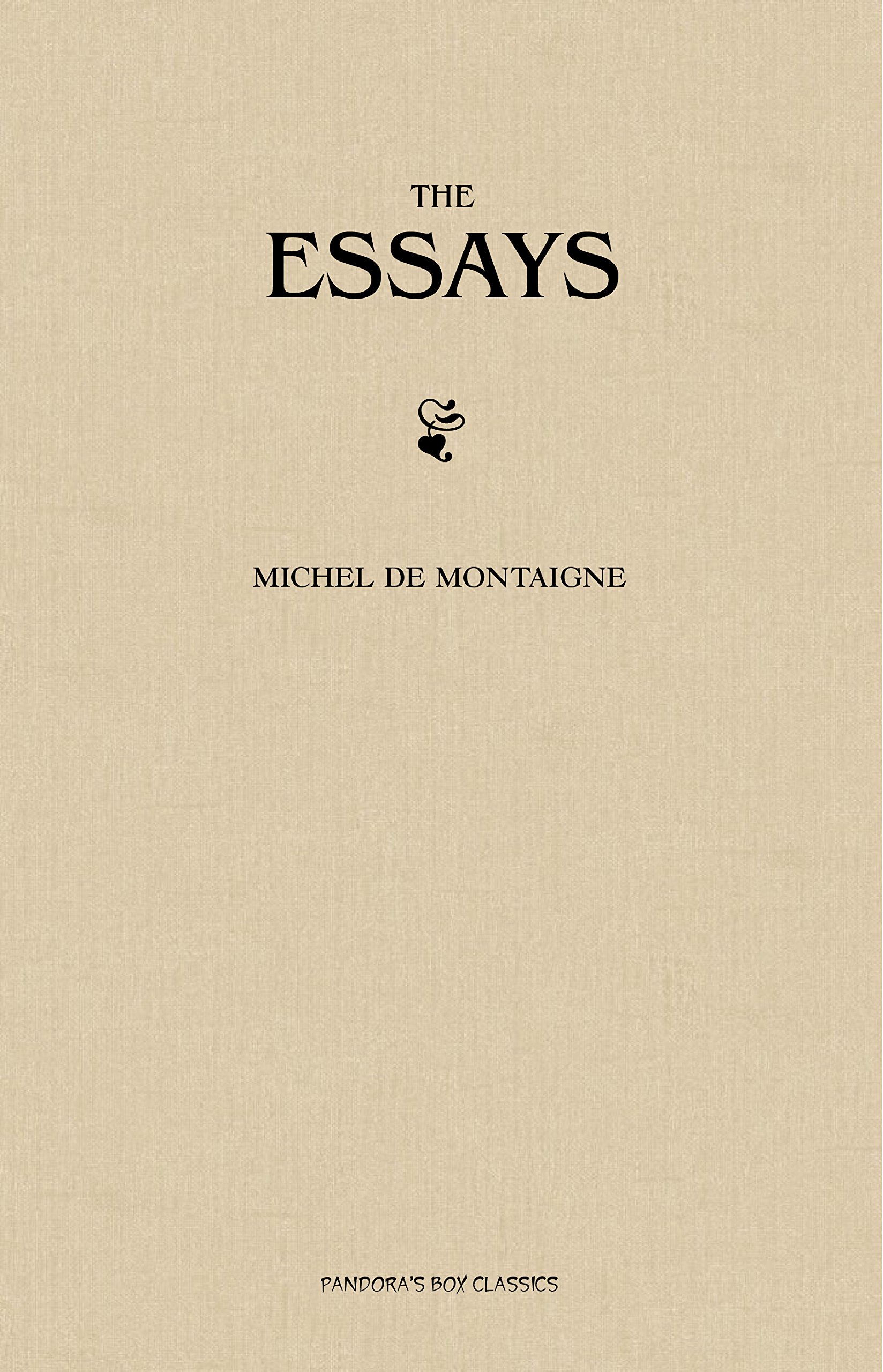 The Complete Essays