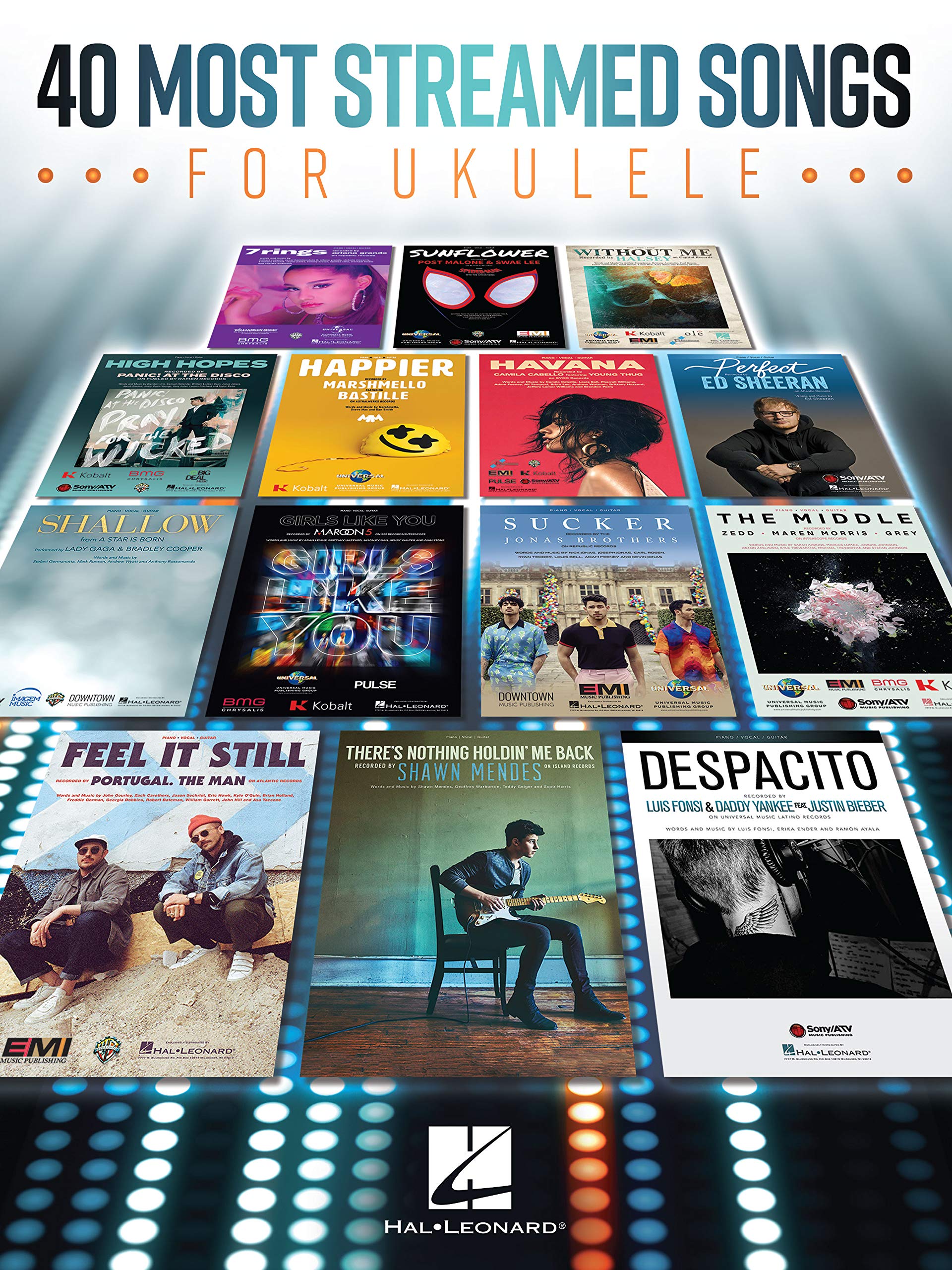 Chansons 40 Most Streamed Songs for Ukulele pour jouer sans barrière