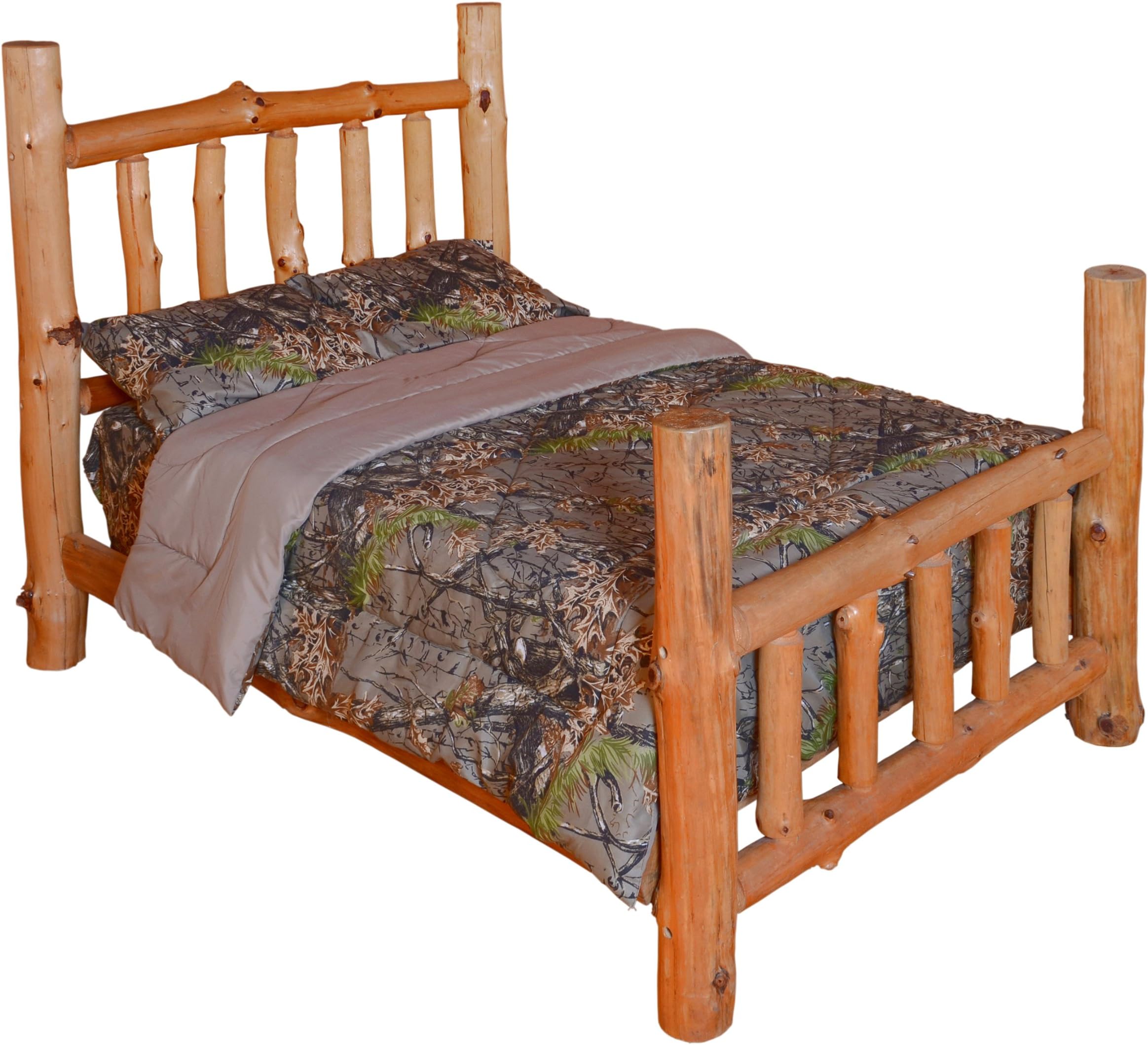 The Woods Premium Microfiber CAMO Comforter (Natural, Queen)