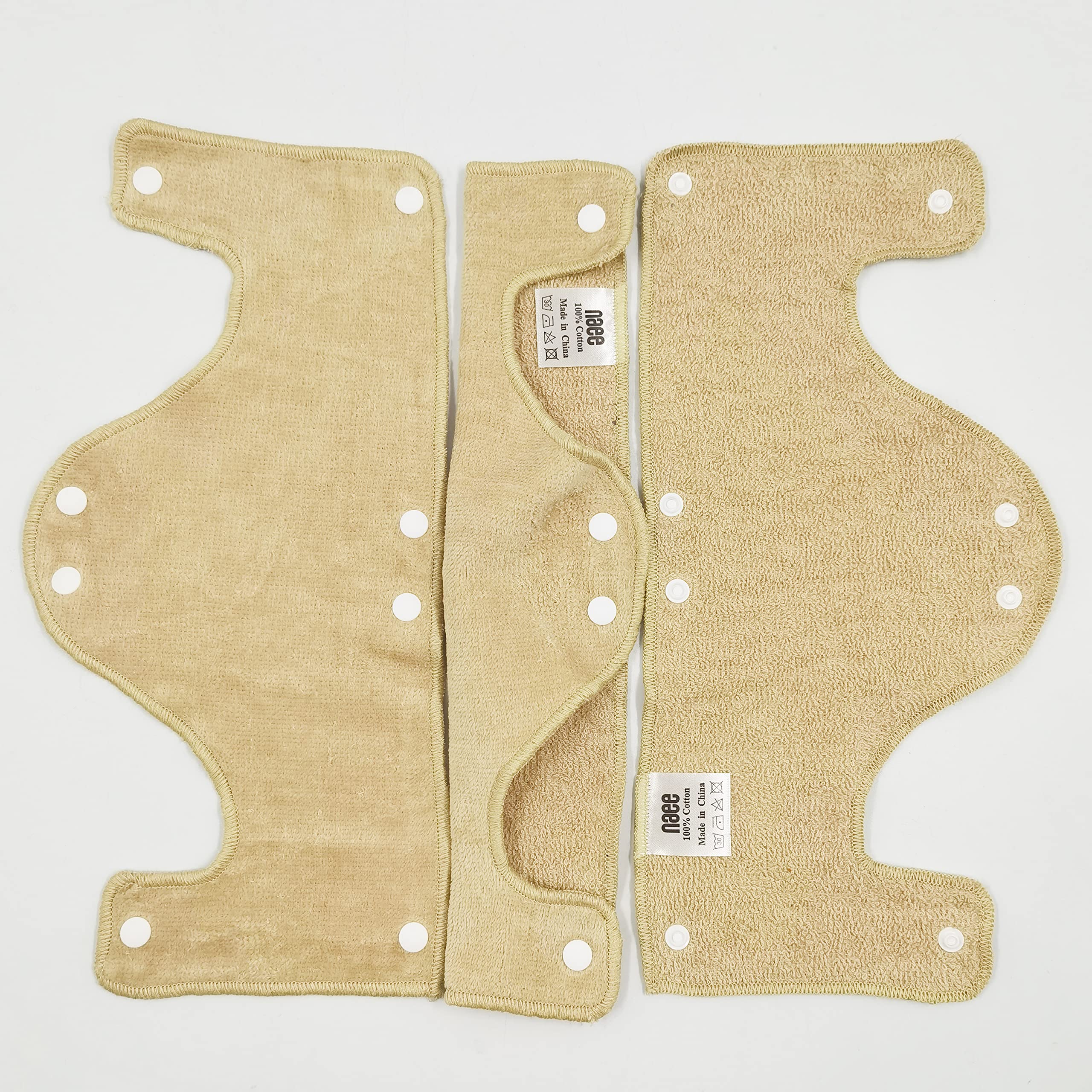 Big Beige Hard Hat - Fascia per il sudore, riutilizzabile, lavabile, in spugna di cotone, con chiusura a scatto, 9 pezzi per confezione