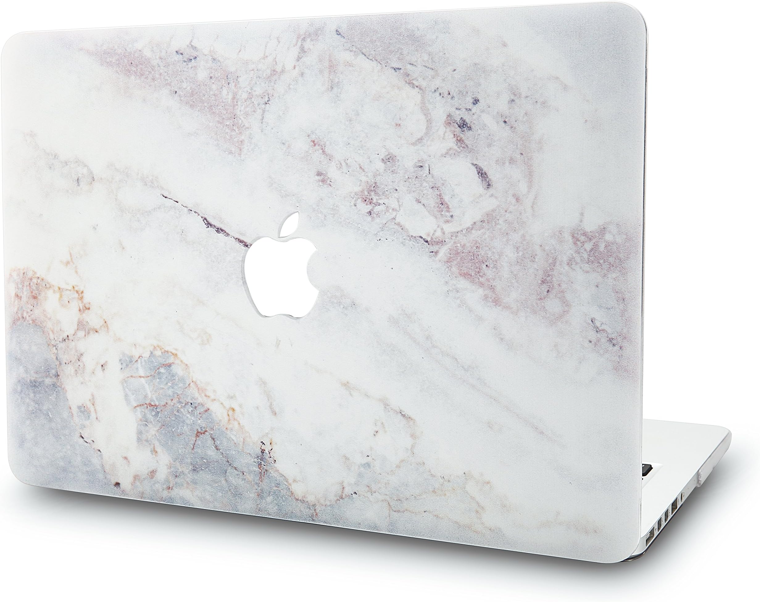 KECC Laptop Case Compatible with MacBook Air 11" Plastic Case Hard Shell Cover A1465 / A1370 (White Marble 2)