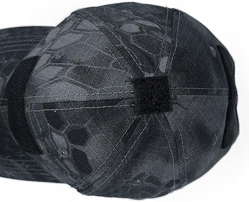 Miniatura 6 de REDSHARKS Gorra de béisbol de camuflaje de serpiente con bandera estadounidense operador táctico del ejército militar del ejército para disparar caza