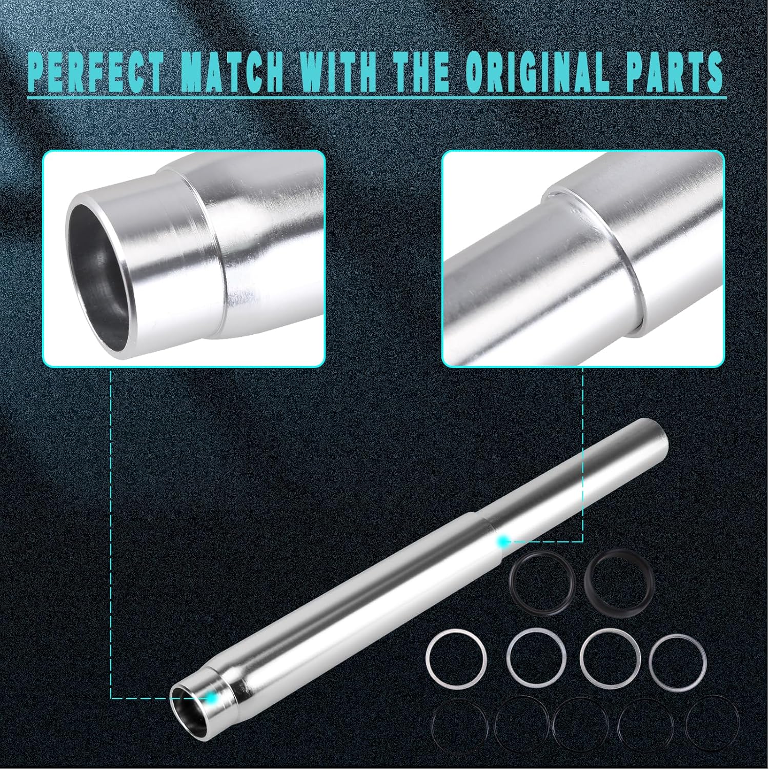 11141439975 Collapsible Water Transfer Pipe Kit, Water Coolant Pipe Coolant Water Transfer Pipe Tube Kit Compatible for B-M-W 545i 550i 645Ci 650i 745i 745Li 750i for Alpina B7 X5 2002-2010