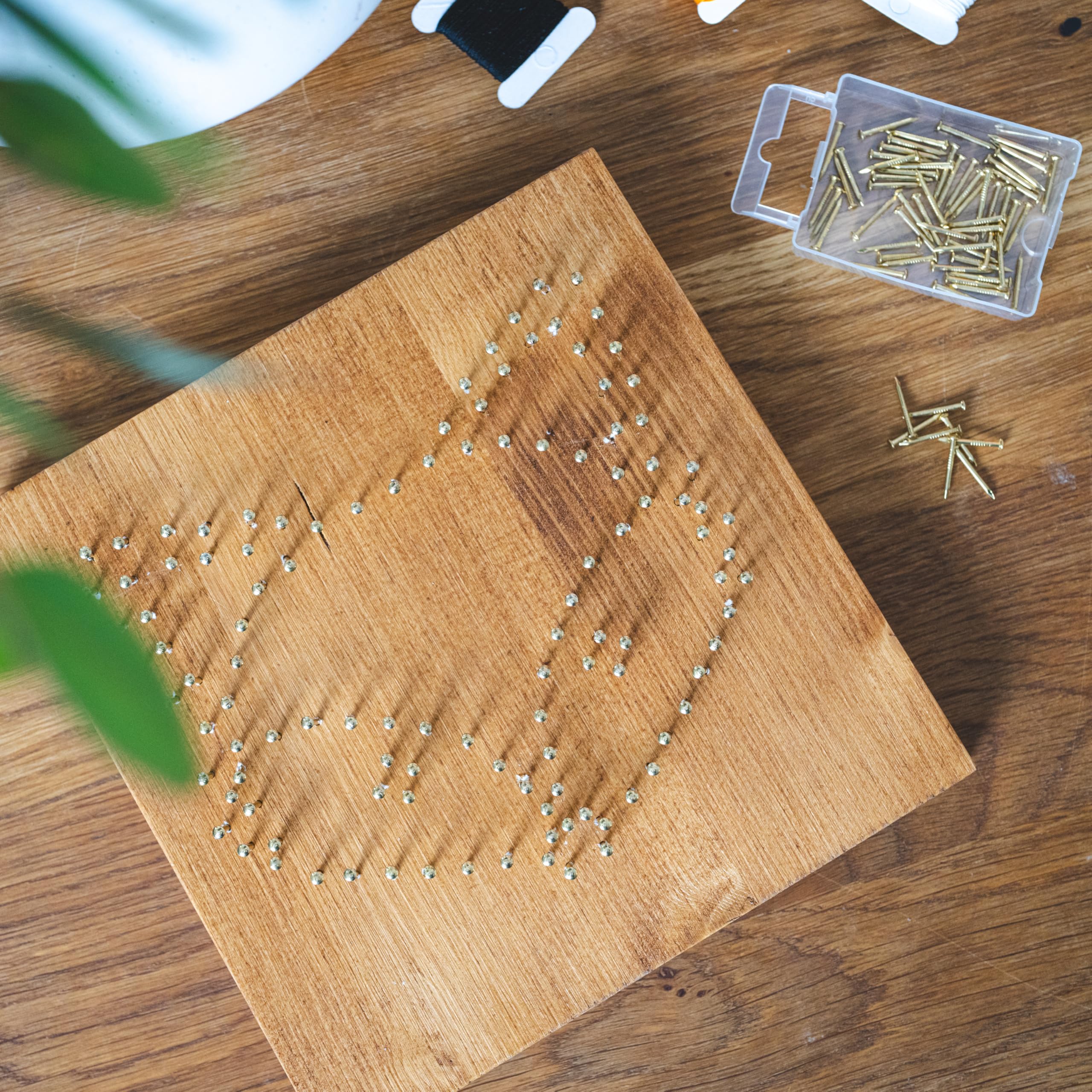 Chiodi a testa tonda 1,2x20 mm ottonato 50 grammi acciaio per legno bricolage