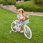 GRANNY SAYS Kids Bike Basket, Front Bicycle Basket for Kids Boys and Girls, Small Basket for Toddler Scooter Strider Bike Front Handlebar, Kids Bike Accessories, Bicycle Accessories