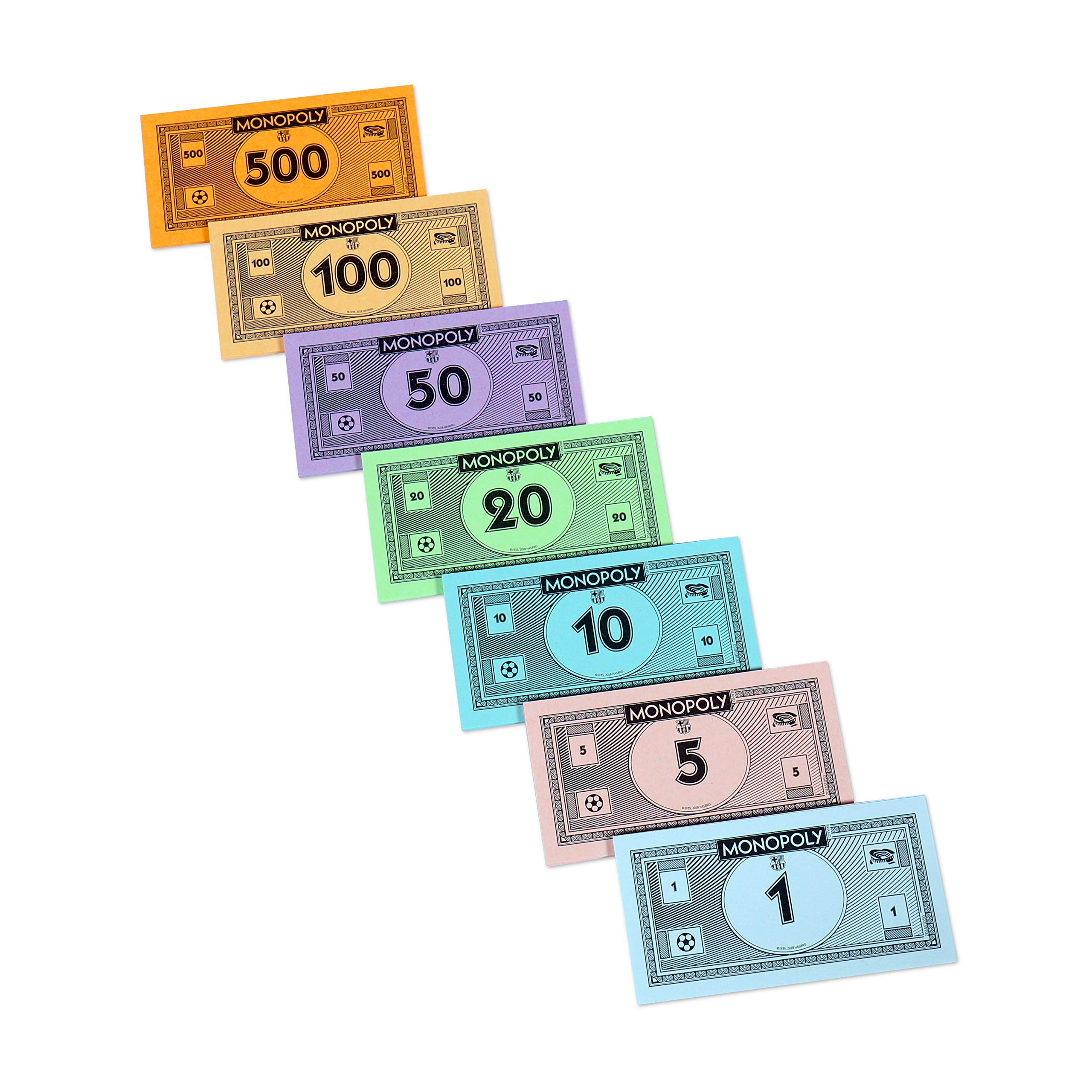 Winning Moves Monopoly FC Barcelona - Juego de Mesa - Versión bilingüe en Castellano y catalán