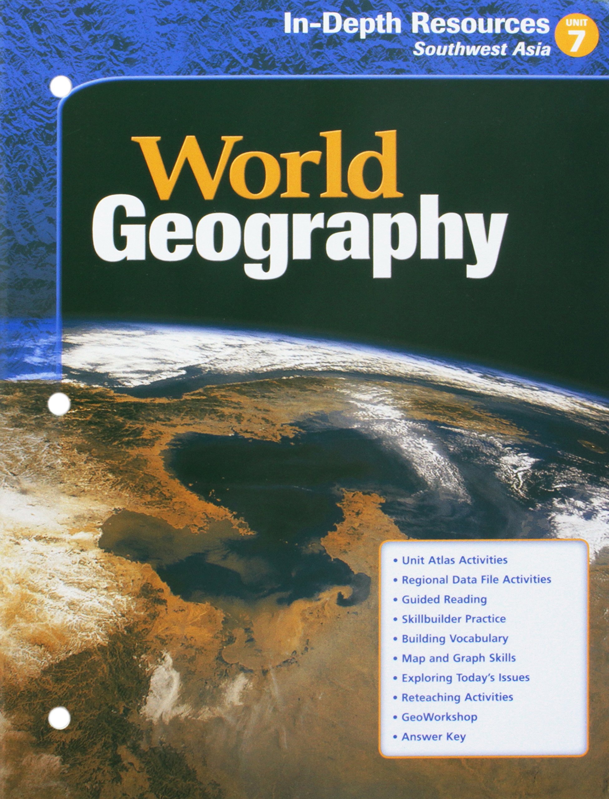 World Geography In-Depth Resources Unit 7 Grades 9-12