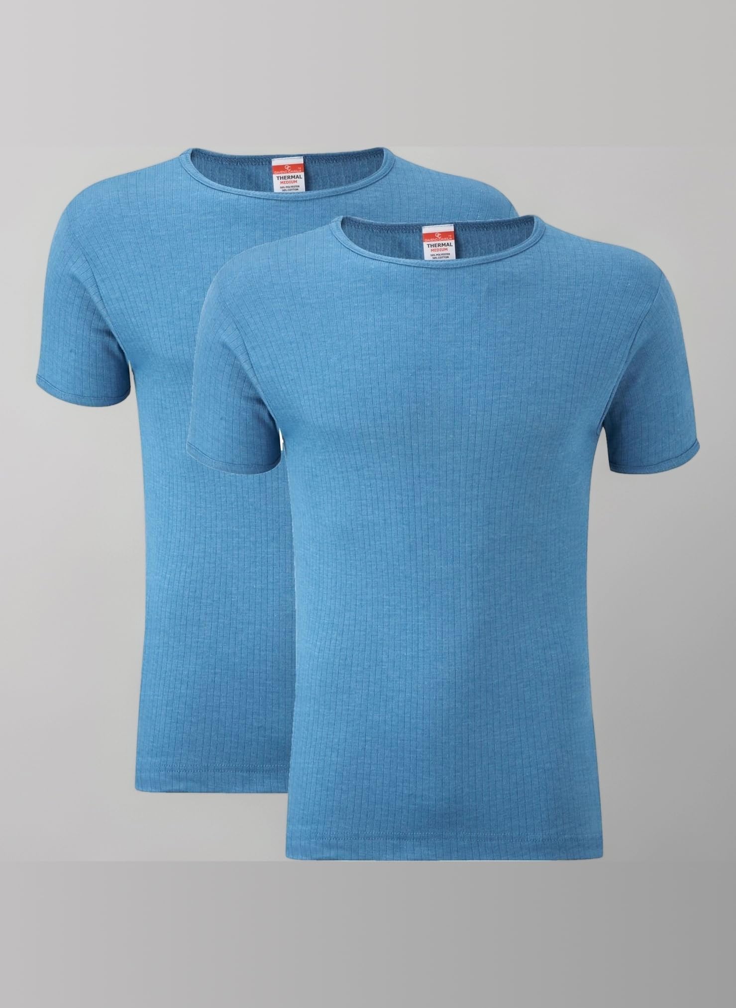 Heatwave® Pack of 2 Men's Thermal T Shirt, Warm Underwear Baselayer, S M L XL XXL Thermals