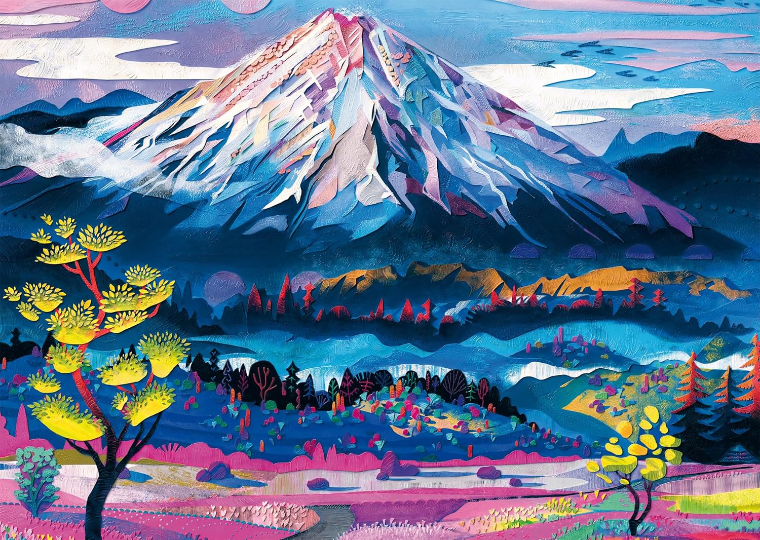 Schmidt Spiele 58644 Puzzle 1000 Pieces The Calm of the Mountain Redina Tili