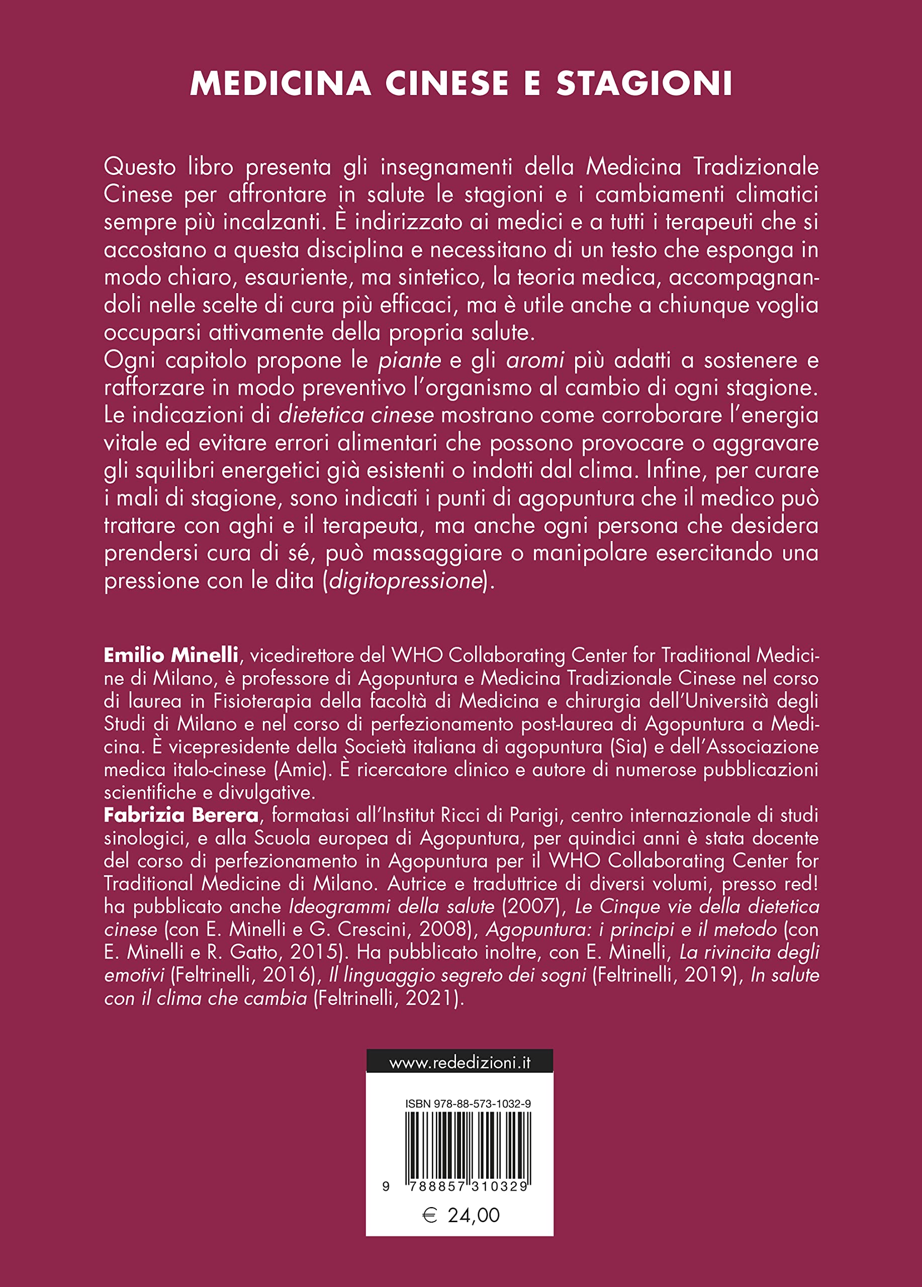Medicina cinese e stagioni. Agopuntura, dietetica, fitoterapia, aromaterapia per i disturbi stagionali