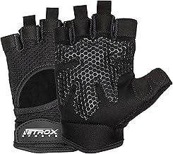 Netrox Sports – Men's and Women's Gym Gloves – Breathable and with Extra Grip – Bike, MTB, Fitness, Calisthenics, Bodybuilding, Cycling, Gym Gloves, Weightlifting Accessories, Sporting Accessories