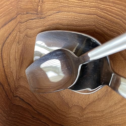 Miniatura 9 de Cucharas adaptativas para Parkinson, utensilios para ancianos, discapacitados, adultos, pacientes de Parkinson, discapacitados, cuchara de borde