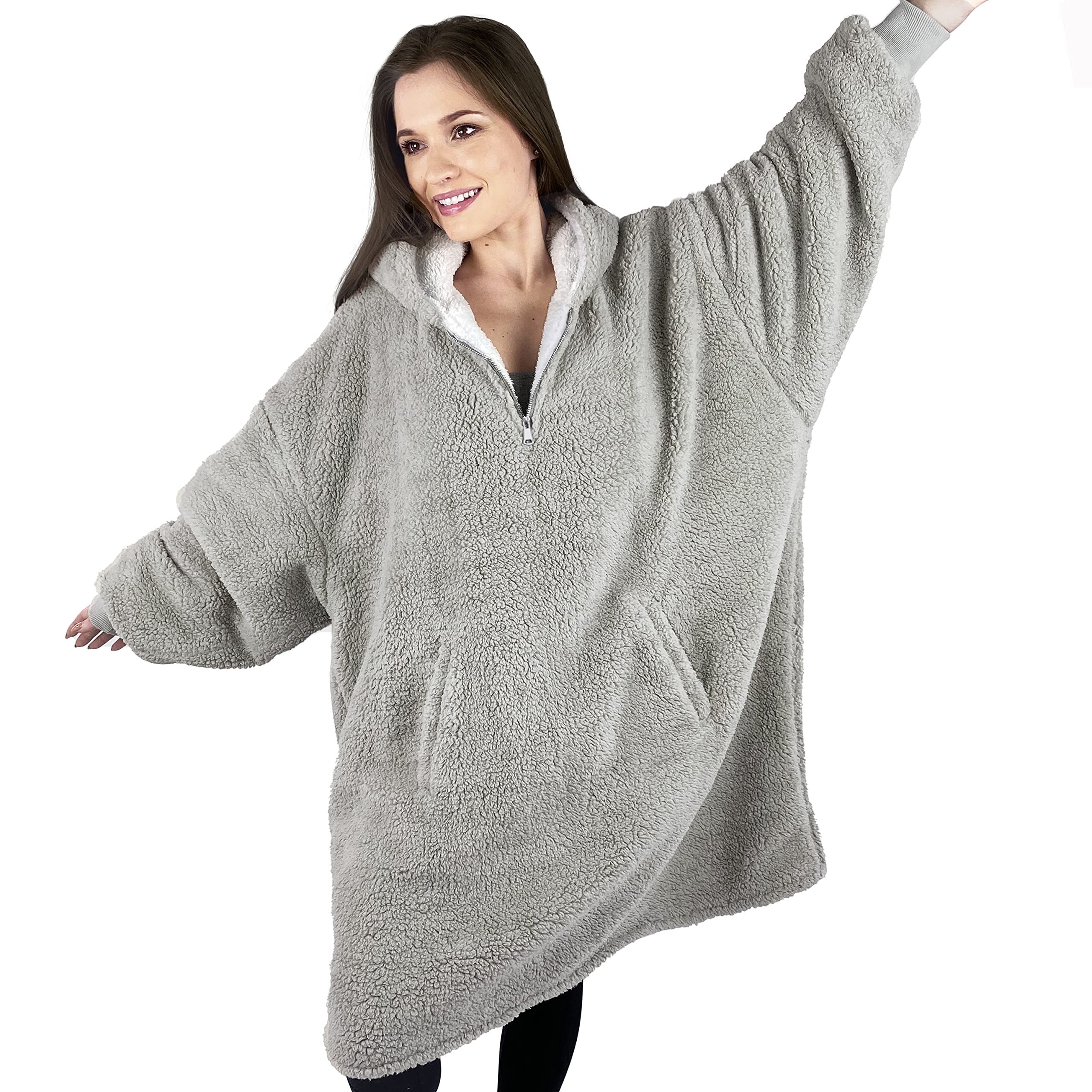 Wearable Blanket Comfy Big Hoodie The Big SoftyOversized Blanket