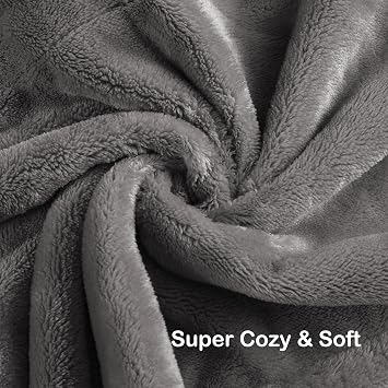 Electric Heated Blanket Full Size 7284 with 9 Heating Levels & 1-10Hs Auto Off, Single Control Large Heating Heater Blankets, Cozy for Bed & Sofa, Energy Efficient, Gifts for Family, Light Gray