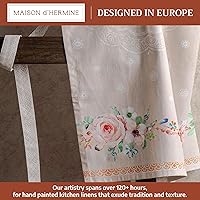 Vista 152 de Maison d' Hermine Delantal 100% de algodón para mujeres con bolsillo de cocina delantal de chef para hombres, decoración de Pascua