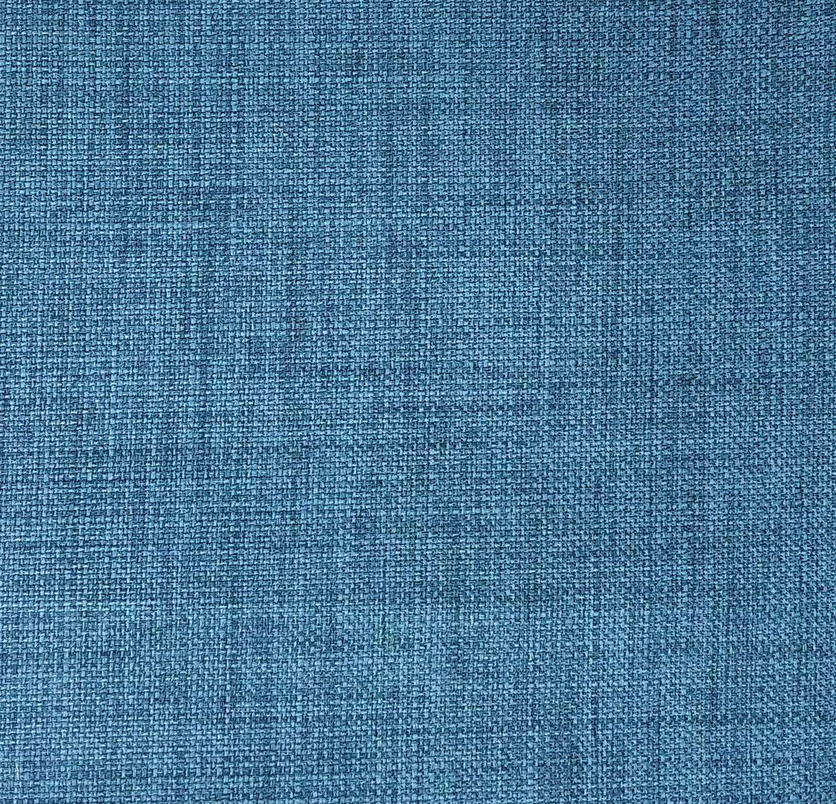 Linen Look Curtain and Upholstery Fabric 145cm 56 Inch Wide Sold per Half Meter (Ocean (28))