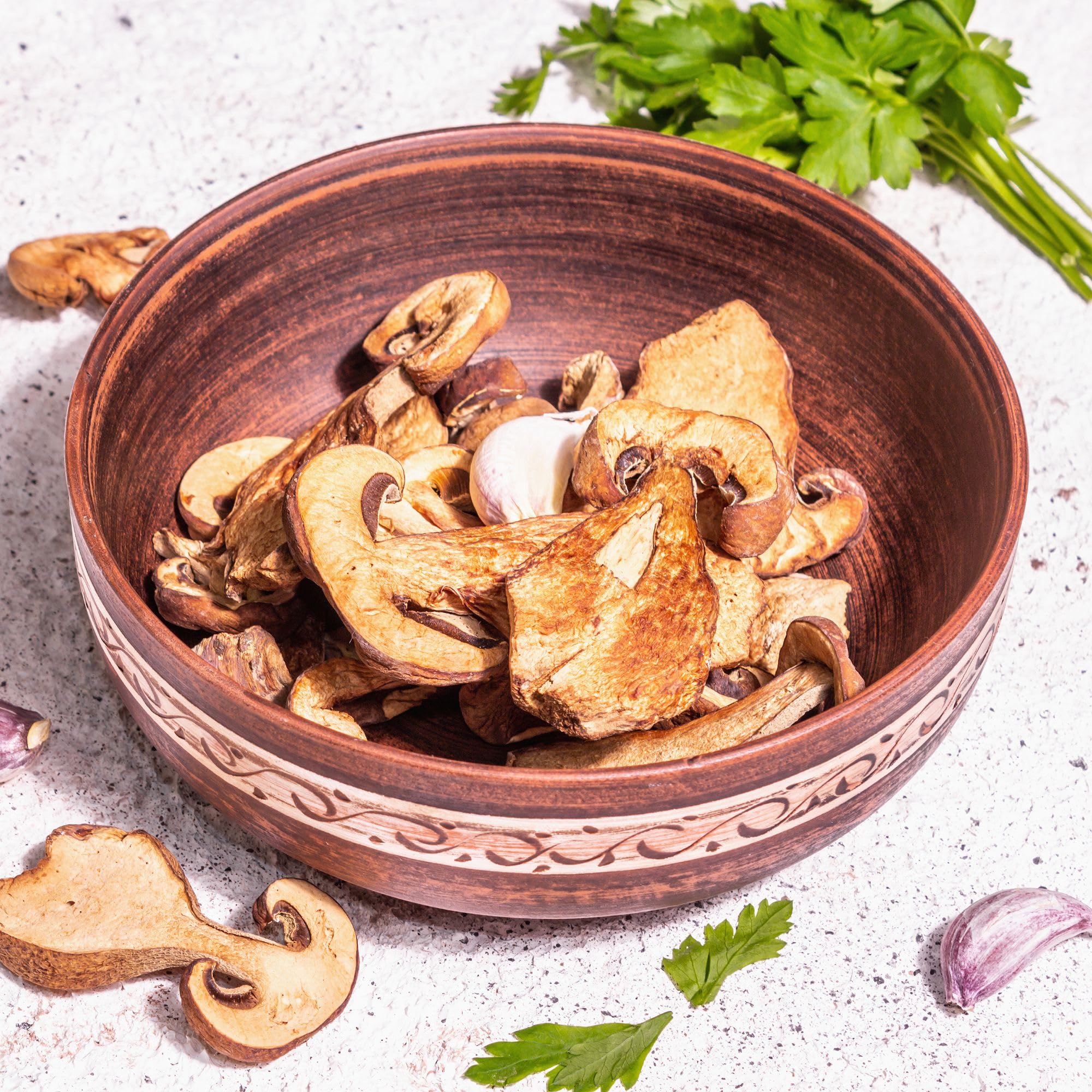 IDDA Herbal Hongos Porcini Secos 250g, Boletus Edilus, Setas Deshidratadas, Champiñones Secos