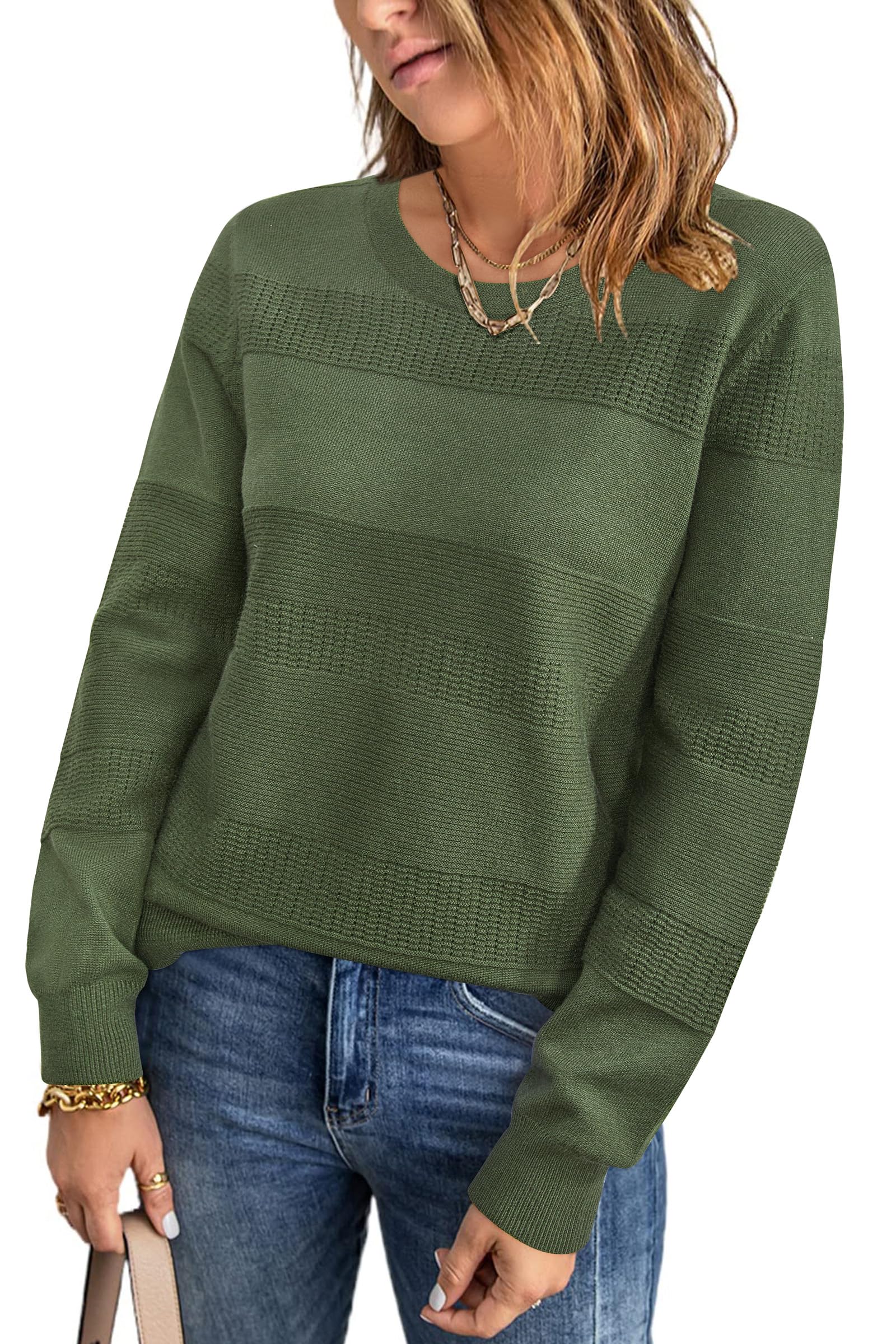 Arach&Cloz Sweaters for Women Clothing Fall Trendy 2025