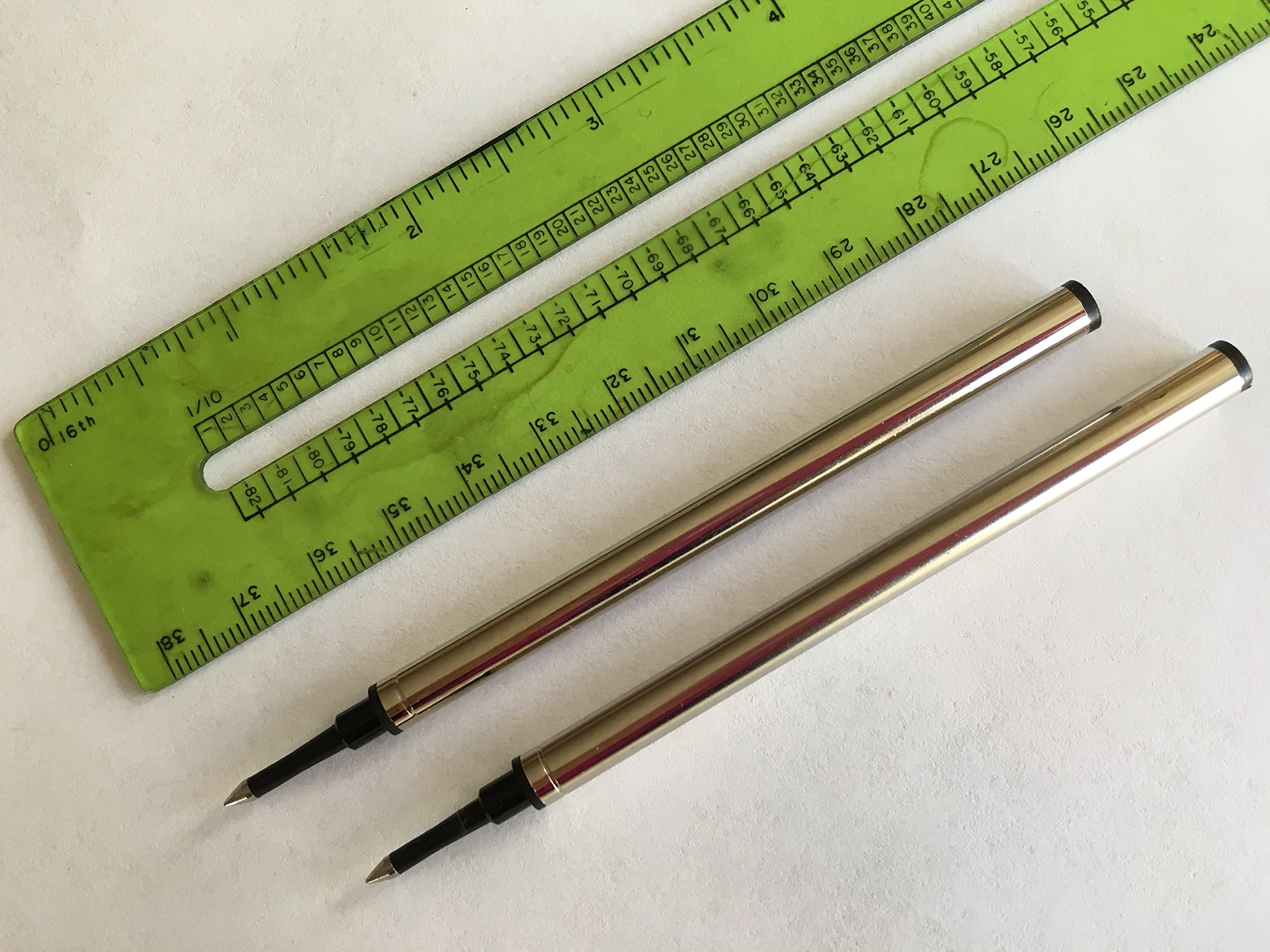 Recife Rollerball Refill #312 - Black Fine - Set of 2