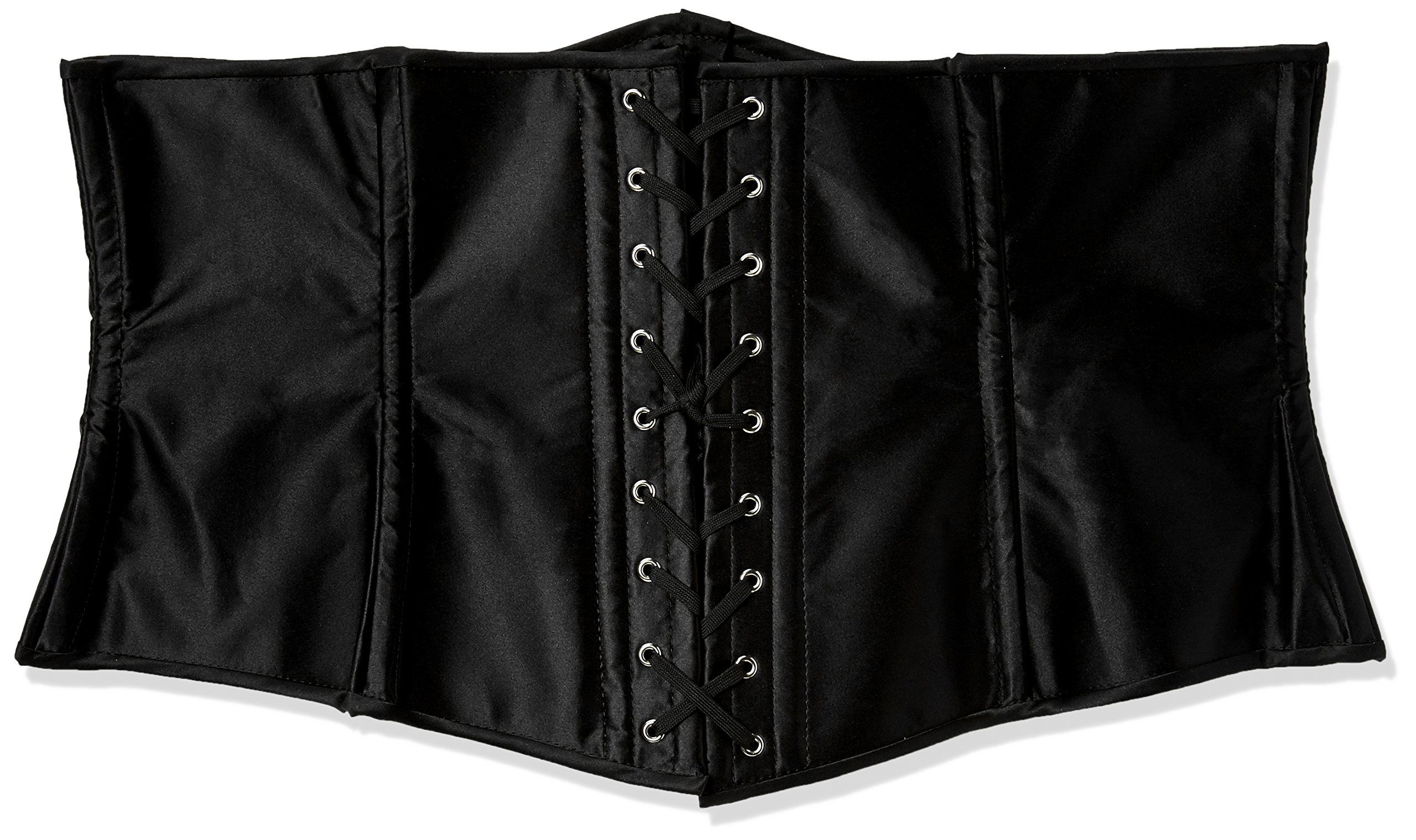 Cottelli CURVES Corsage Corsets et bustiers sexy en cuir, latex ou vernis Noir 4XL