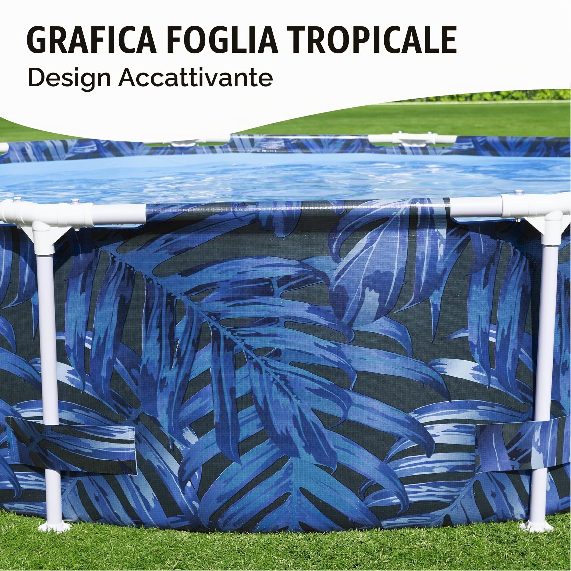 Bestway 56985 Set piscina fuori terra Steel Pro da 305x66 cm