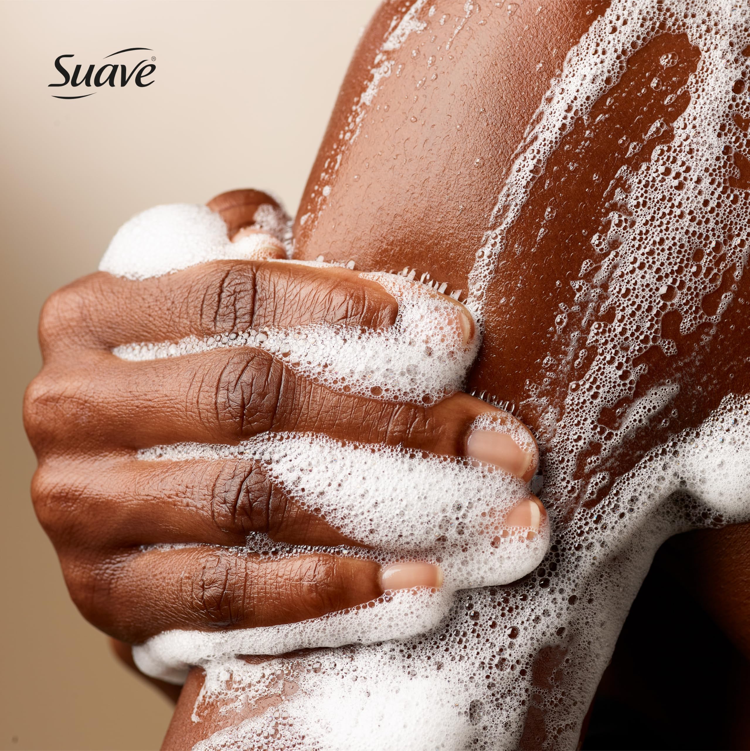 Suave Moisturizing Body Wash Juicy Apple & Vitamin E, 18 oz, Pack of 6