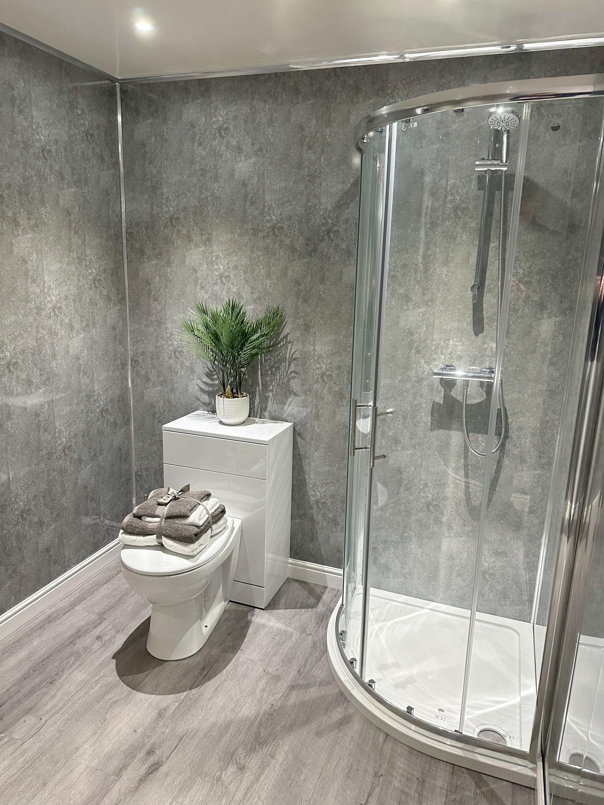 Pearl White Bathroom Wall Panels