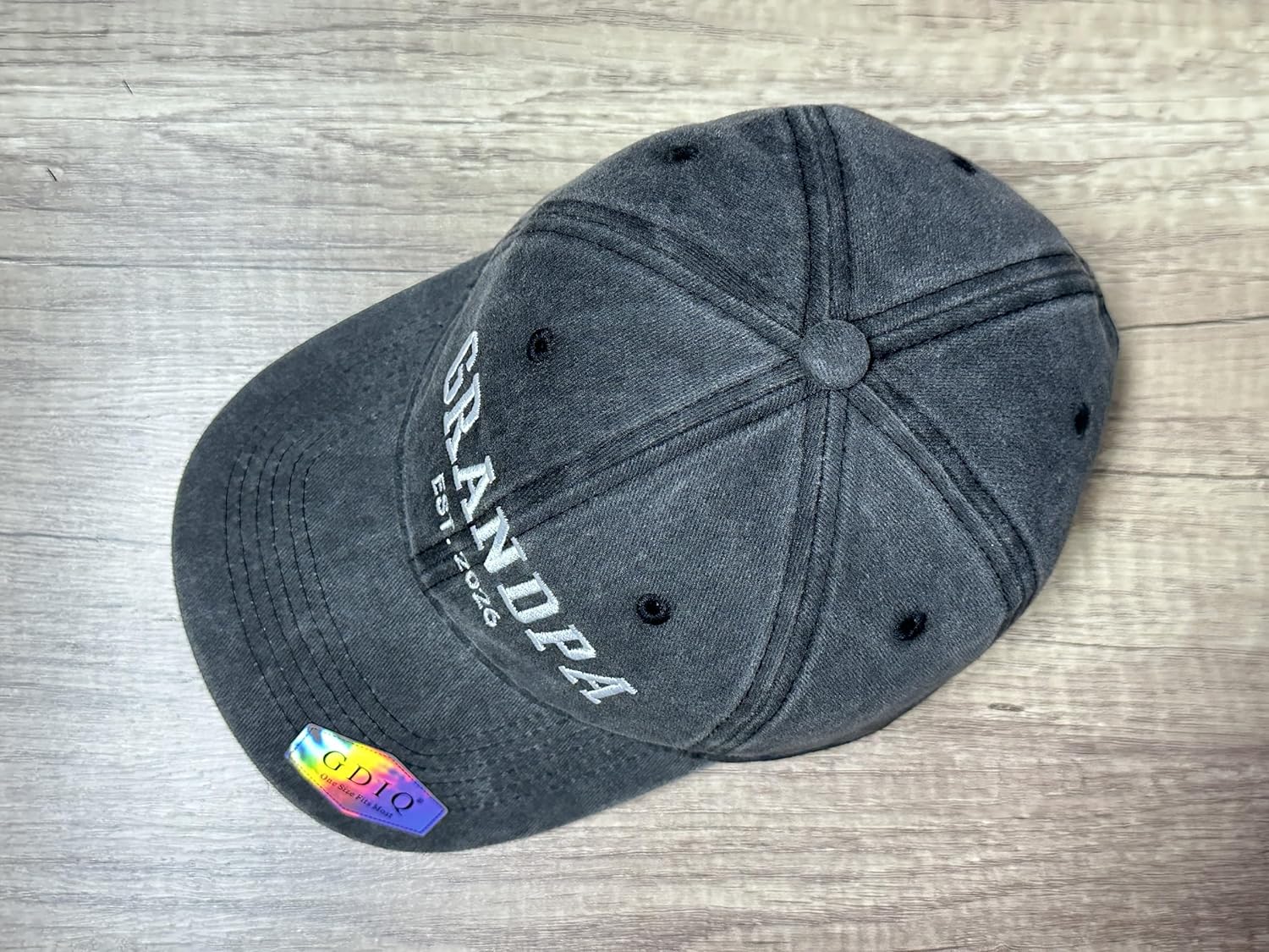 Embroidery Established in 2026 Baseball Hat for Grandpa Grandma Daddy Abuela Abuelo Hubby Wifey Uncle and Auntie - Image 7