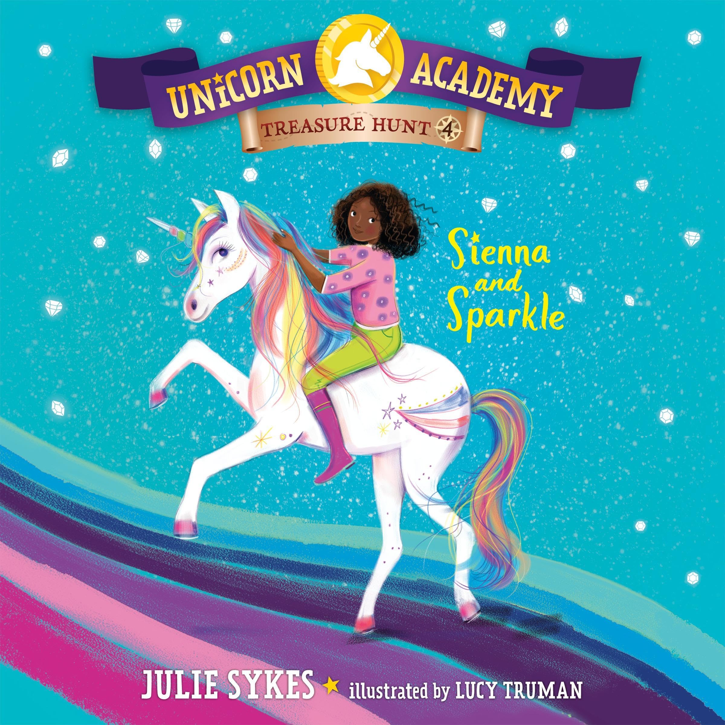 Cover art for Unicorn Academy Treasure Hunt #4: Sienna and Sparkle