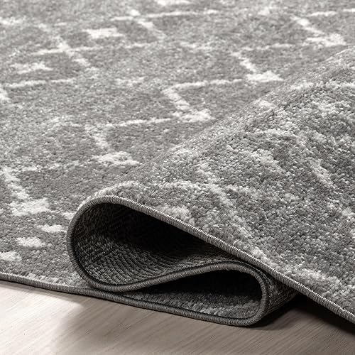 Miniatura 7 de nuLOOM Alfombra decorativa Blythe marroquí, 2 'x 3', gris oscuro