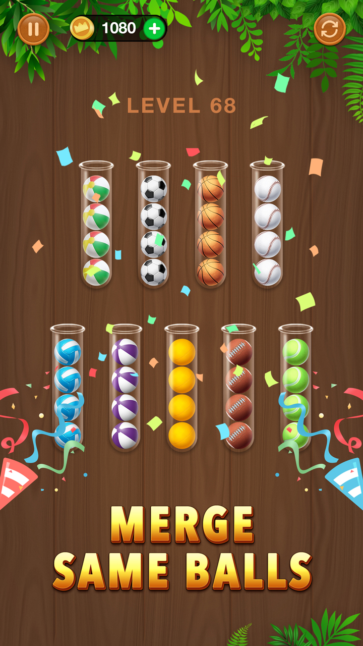 Wooden Ball Sort Puzzle Game App on Amazon Appstore
