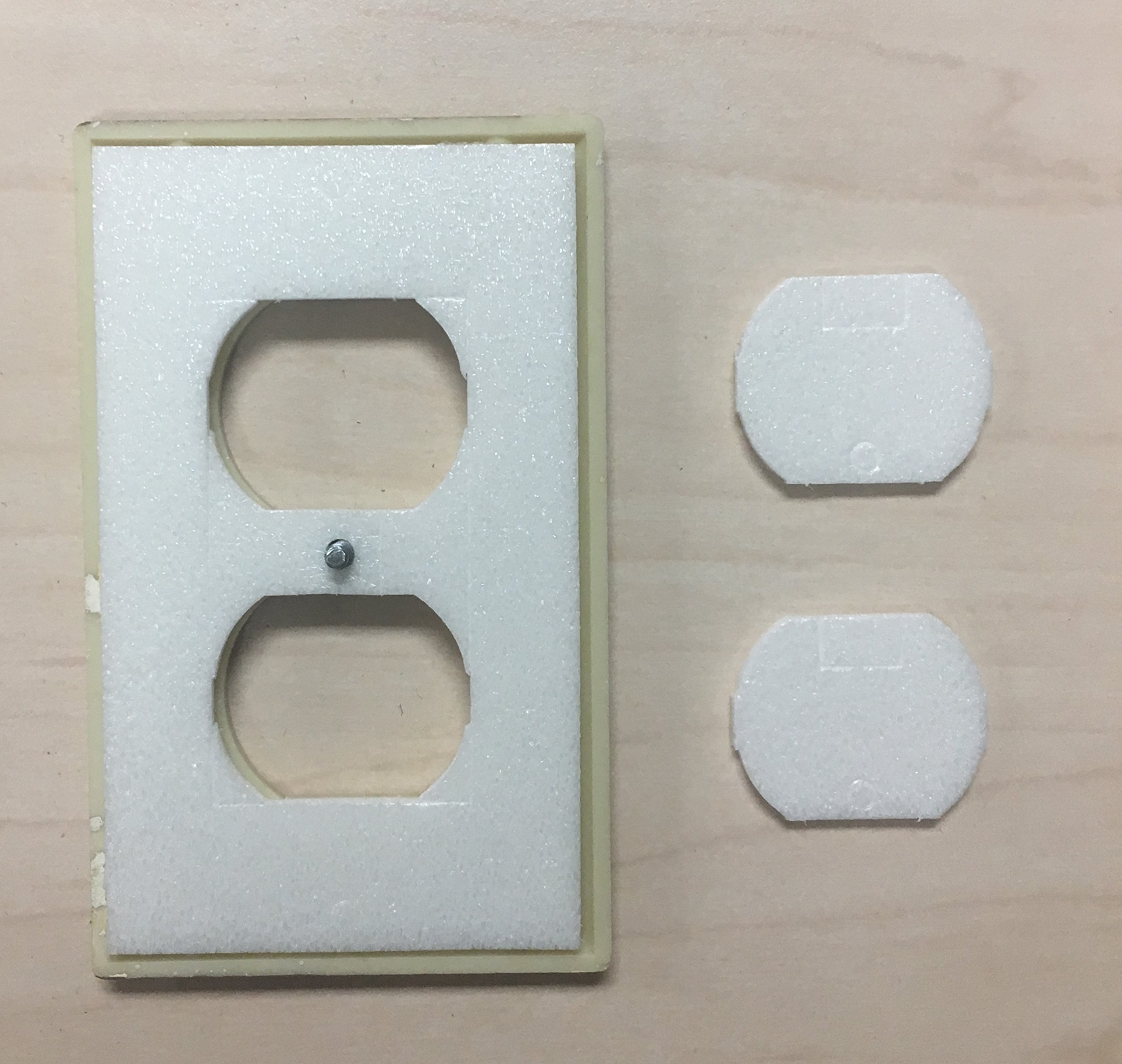 TradeGear Wall Plate Insulation Gasket 100 Pack, Wall