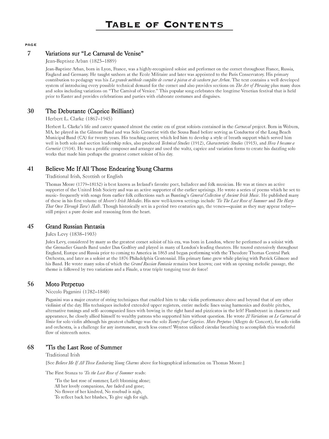 Carnaval: 11 Solos for Cornet and Piano (Donald Hunsberger Wind Library)