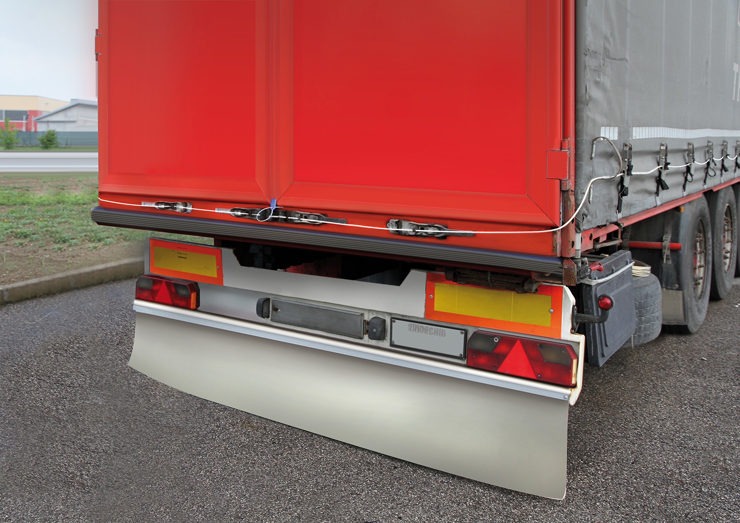 LAMPA 98516 Catadioptre Arrière Gauche Arrière Droite Rouge orange