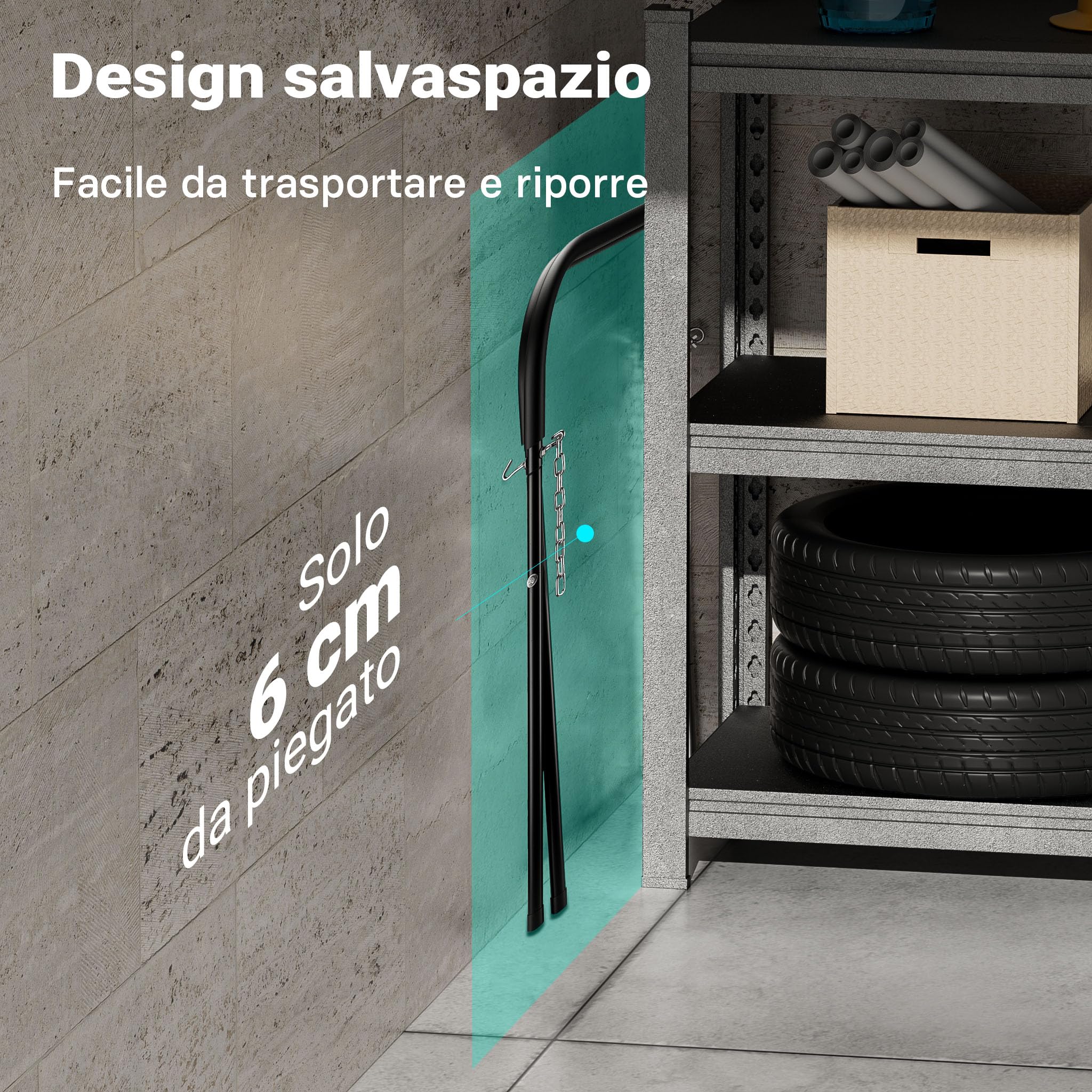 Wiltec Cavalletto Pieghevole per verniciatura Fino a 220 kg, Robusto cavalletto in Acciaio, Regolabile in Altezza, Supporto di Montaggio per verniciatura Auto