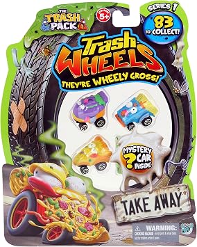 Trash Pack 4 Trash Wheels