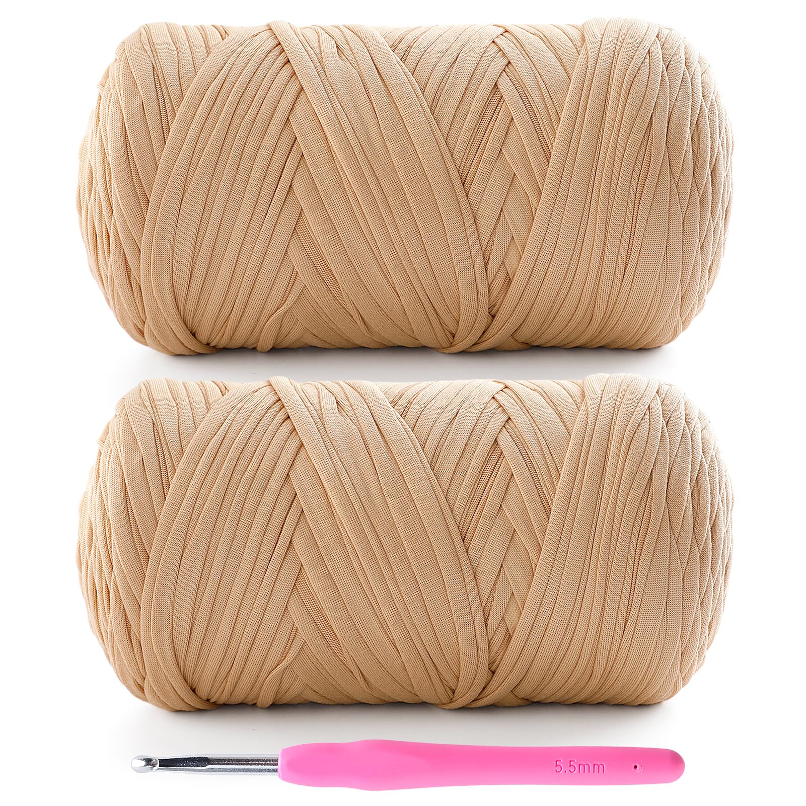 Photo 1 of Lpalats T-Shirt Yarn for Crochet - 800g Khaki