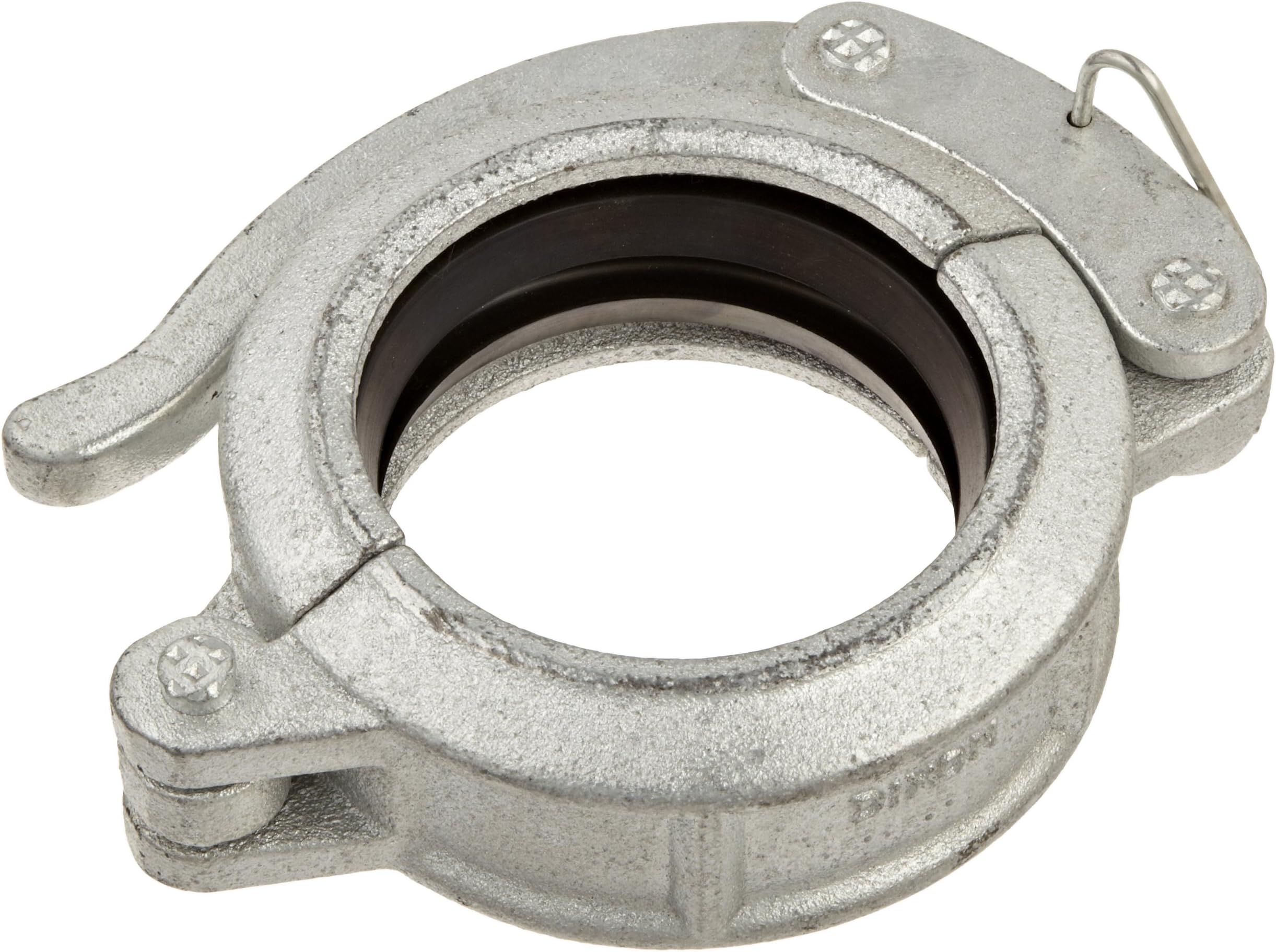 Dixon H33 Ductile Iron Series Q Pipe and Welding Fitting, Quick Release Coupling with EPDM Gasket, 3" Size x 3-1/2" Pipe OD