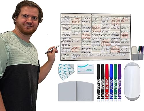 Calendario grande de borrado en seco para pared, calendario de pared grande de borrado en seco mensual, 1-2 paquetes (1M 17x26, 24x36, 36x48, 3M