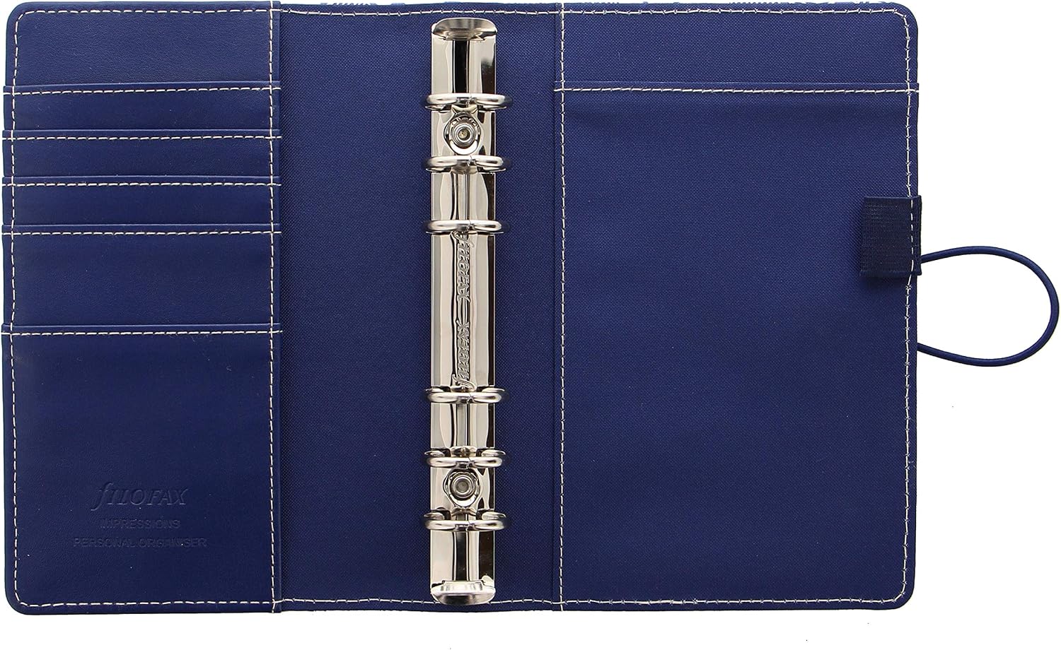 Filofax Personal Impressions Organiser Navy/White