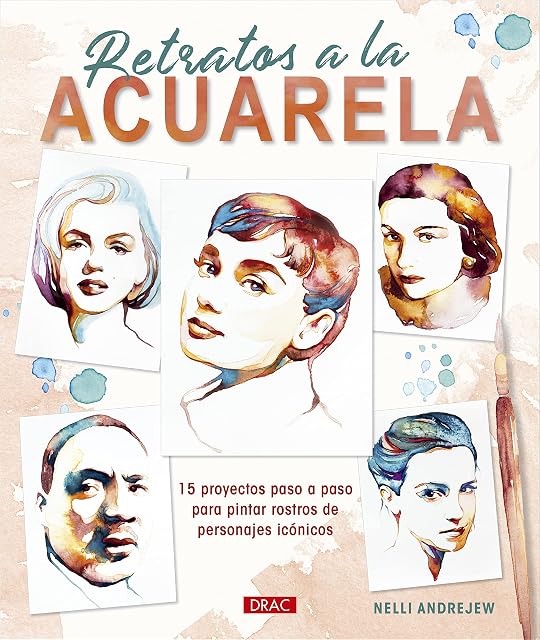 Portada de Retratos a la acuarela