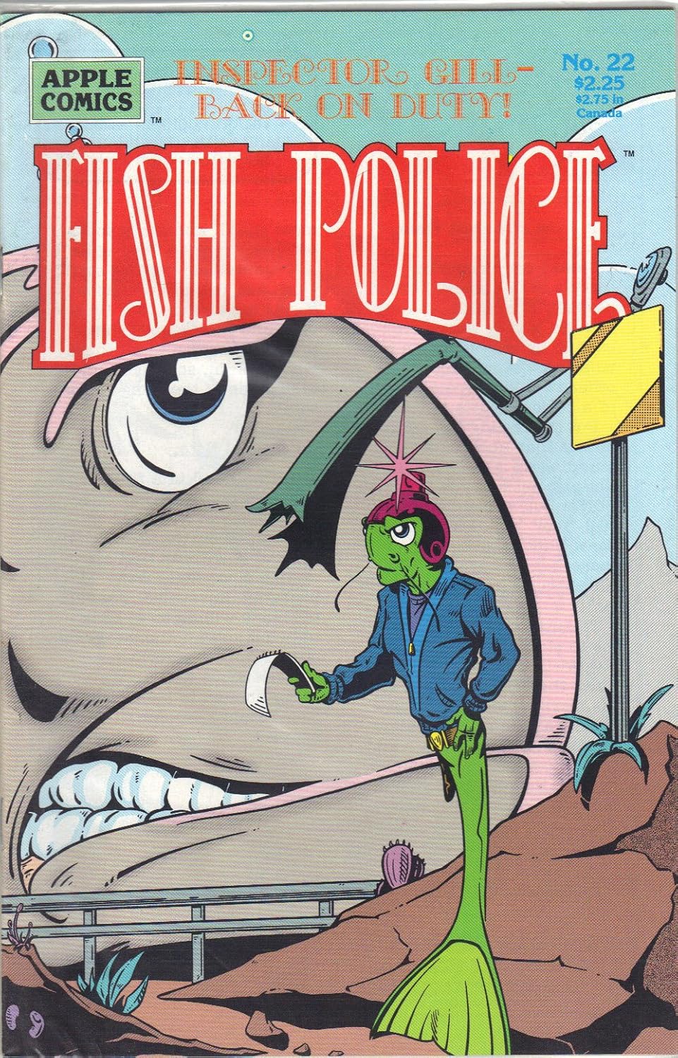 The Fish Police, Vol. 2, No. 22, July 1990: Steve Moncuse: Amazon.com ...