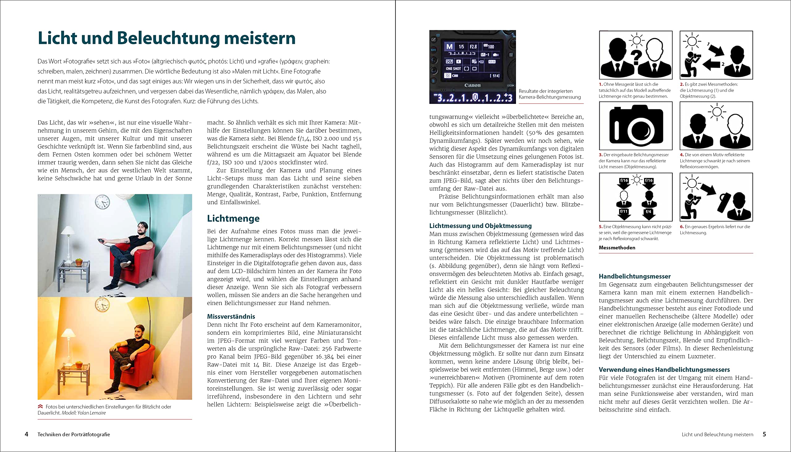 Porträt und Licht: Das Praxisbuch für professionelle Beleuchtung