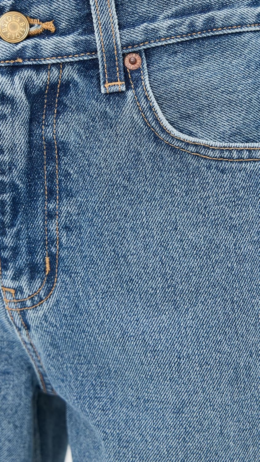 B Sides Women's Leroy Mid Relaxed Bow Jeans - Image 6