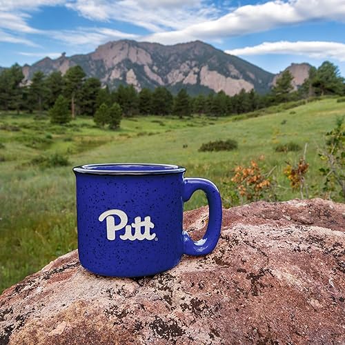 Miniatura 222 de Rico Industries NCAA Utah Utes - Taza de café personalizada de 12 onzas con logotipo grabado con láser profundo, taza de cerámica para acampar con