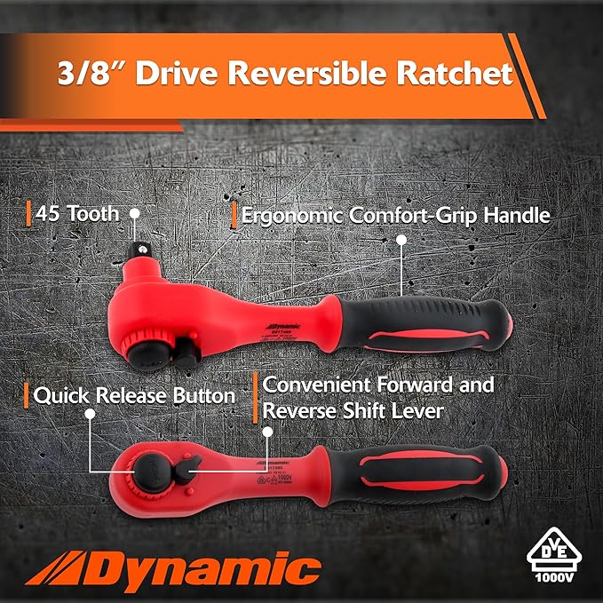 Kit de Herramientas Eléctricas Aisladas 44 Piezas Dynamic miniatura 4